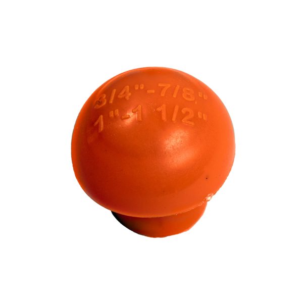 CAPUCHONES DE SEGURIDAD VERDE Y NARANJA