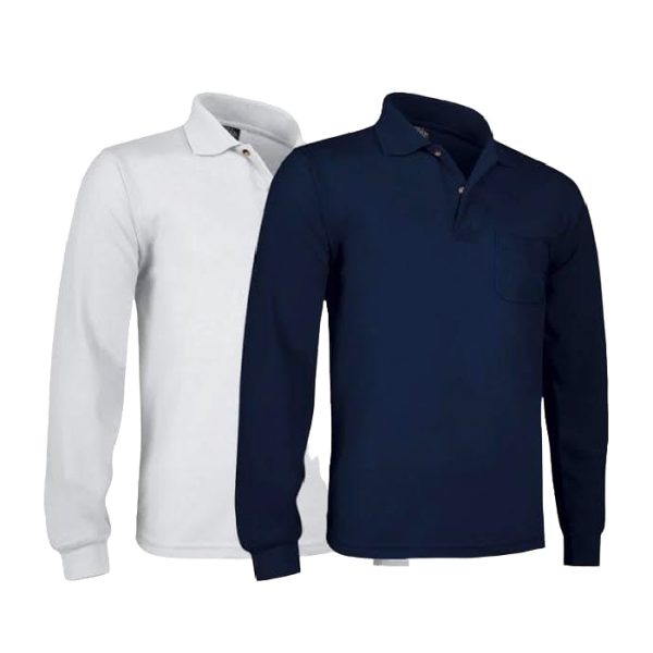 POLO PIQUE CAMISERO MANGA LARGA 24/1 Y 30/1